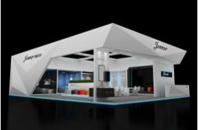 爵能卫浴展览模型图片