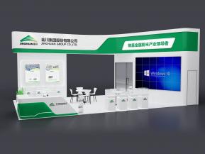 金川粉末展览模型