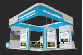 鼎元生物科技展览模型图片