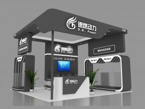 德燃动力展览模型