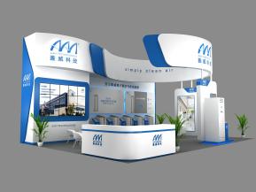 雅威科技展台3D模型