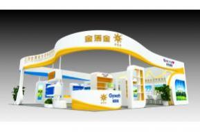 金薄金展览模型