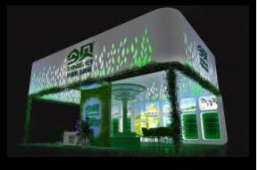 今贝展台模型图片