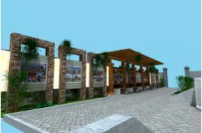 园林绿化展览模型图片