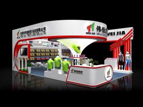 伟佳纺织展览模型