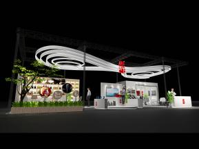 心系天下展览模型