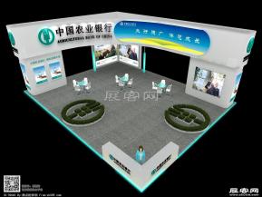 农业银行展览模型