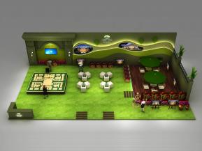 恒泰里宫展览模型