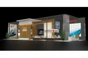 北大壶水上飞展台模型