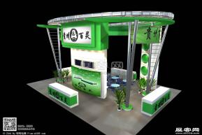 贵州百灵展台模型图片