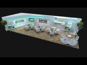 恒大养生谷展台模型