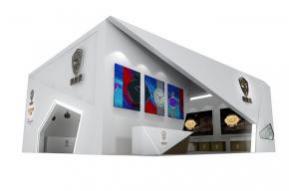 钟表展台模型图片