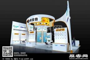 浩伟安防展览模型