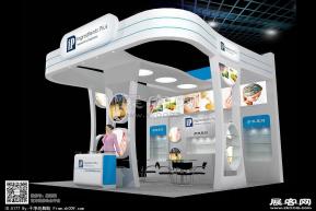 澳萃贸易展台效果