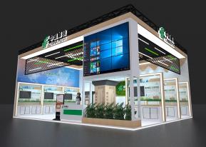 广东邮政展览模型