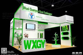 冠云换热器展览模型图片