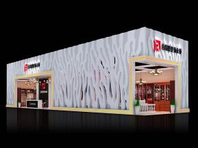 百得胜衣柜展览模型