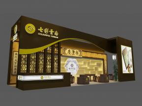 七彩云南展览模型