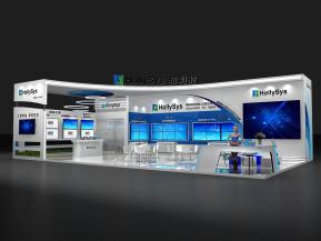 HollySys和利时科技展览展示展台模型