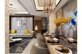 现代客餐厅3D模型图片