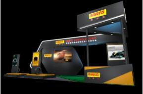 倍耐力展览模型