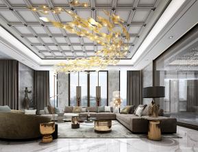 客厅餐厅3D模型