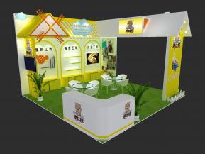 格林熊展览模型