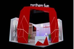 户外展台3D模型图片