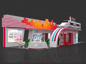 中国银行体博会展台方案二