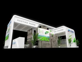 浩天药业展览模型