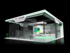 丰铁塑机展览模型