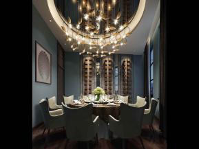 现代餐厅包房