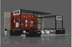 1001号店展台模型图片