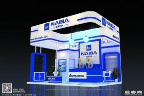 耐霸泵业展览模型图片