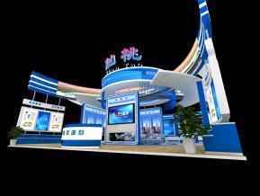 仙桃展台展览模型