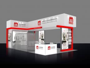 艾必模机械展台模型