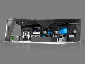 黑格科技展台模型