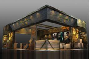 雪狼展览模型图片