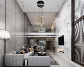 客厅餐厅3D模型