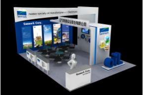 晟麦医药展设计方案