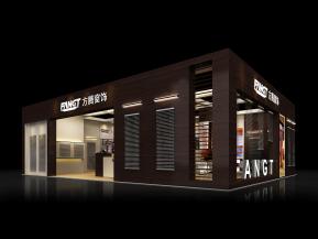 方腾窗饰展览模型