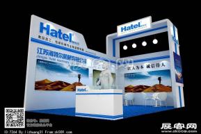 海特尔机械展台模型