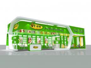 金帆船展览模型