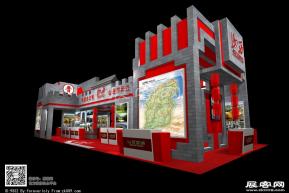 山西旅游展览模型图片