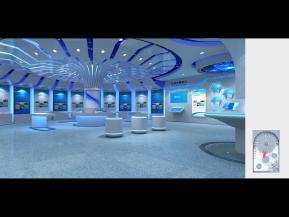 思源学院展厅展览模型