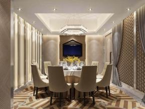 现代餐厅包房