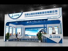 山河药辅展览模型