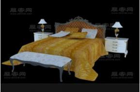 欧式双人床