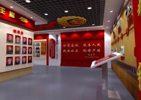 大队荣誉室展厅