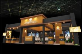 英皇金融展览模型